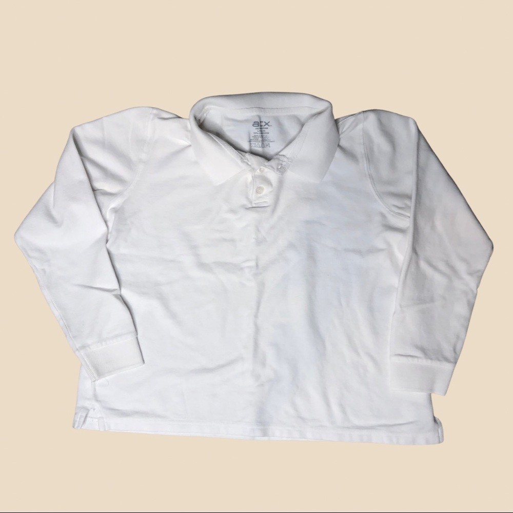 2/$15 kids long sleeve polo (school uniform)